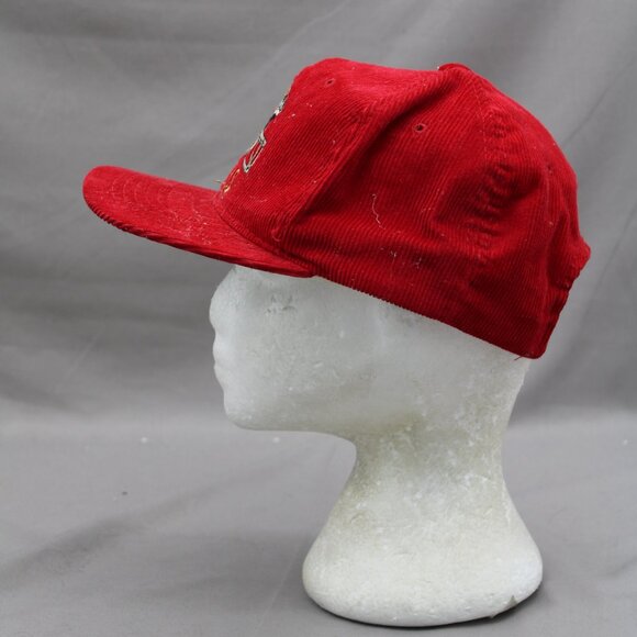 San Francisco 49ers Hat (VTG) - Helmet Graphic Corduroy Classic - Adult Snapback - Picture 4 of 9